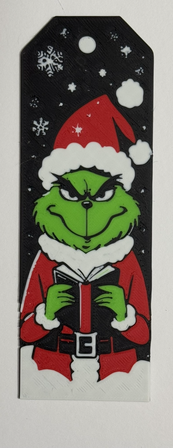 Set of 3 Grinch bookmarks
