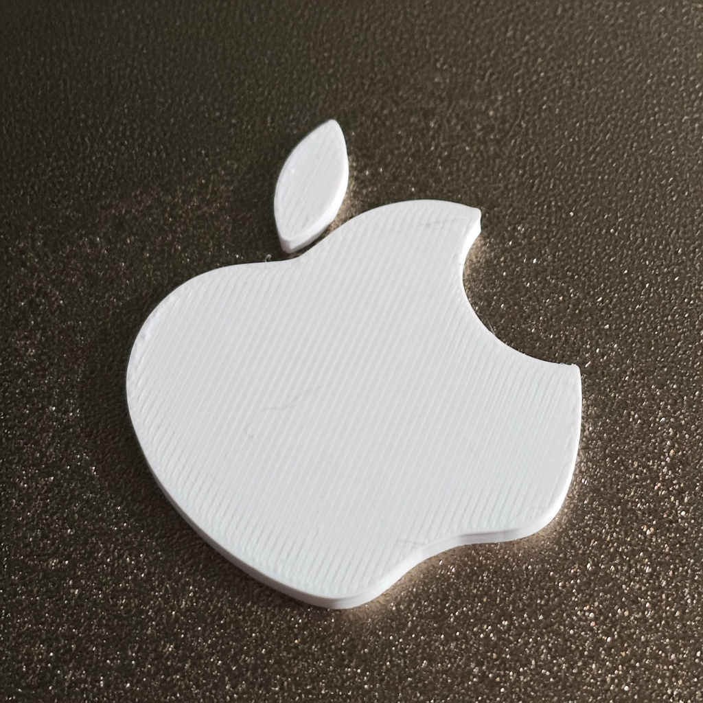 Apple Emblem Logo - Text-Free Design