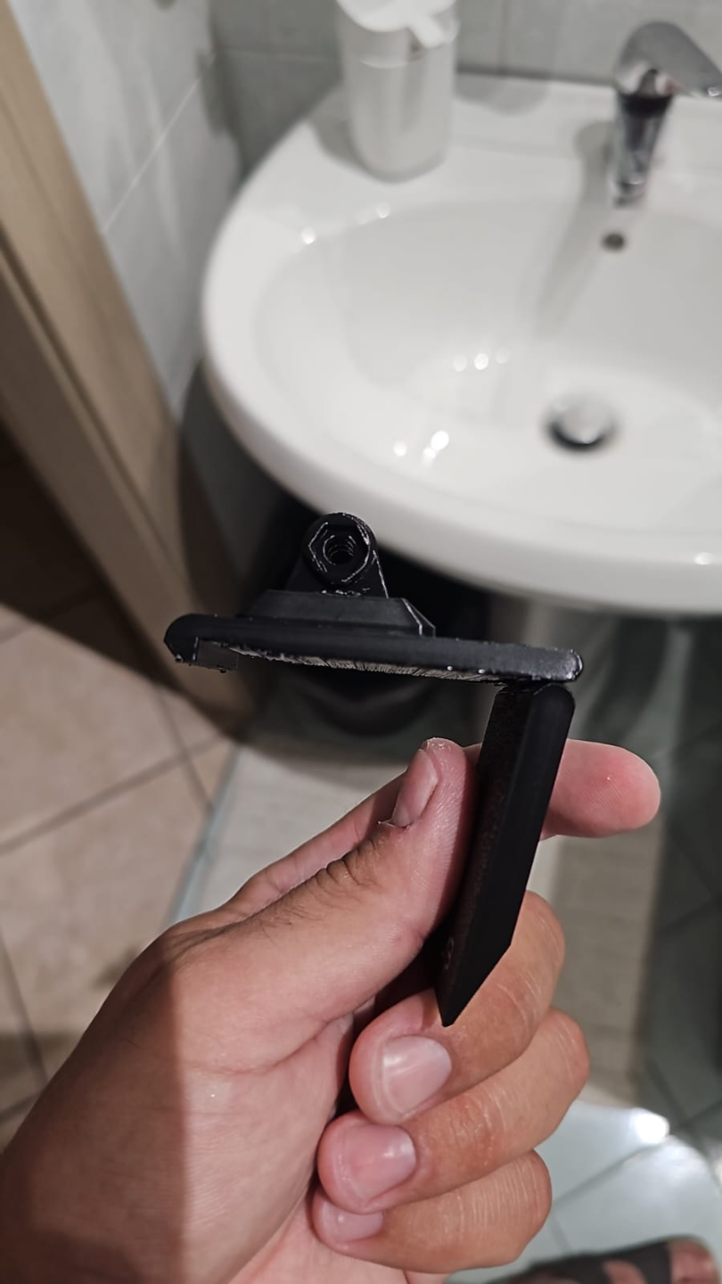 support webcam monitor gopro attachment