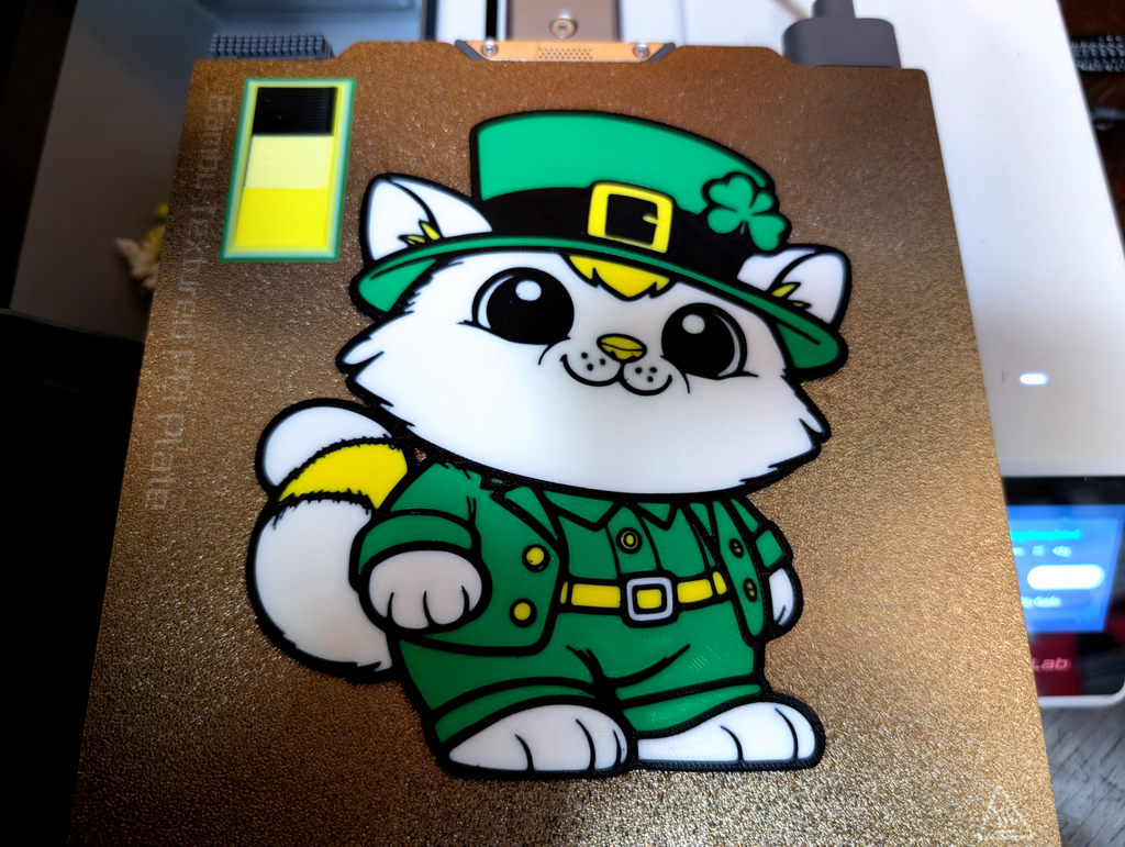 Leprechaun Cat - St Patrick's Day