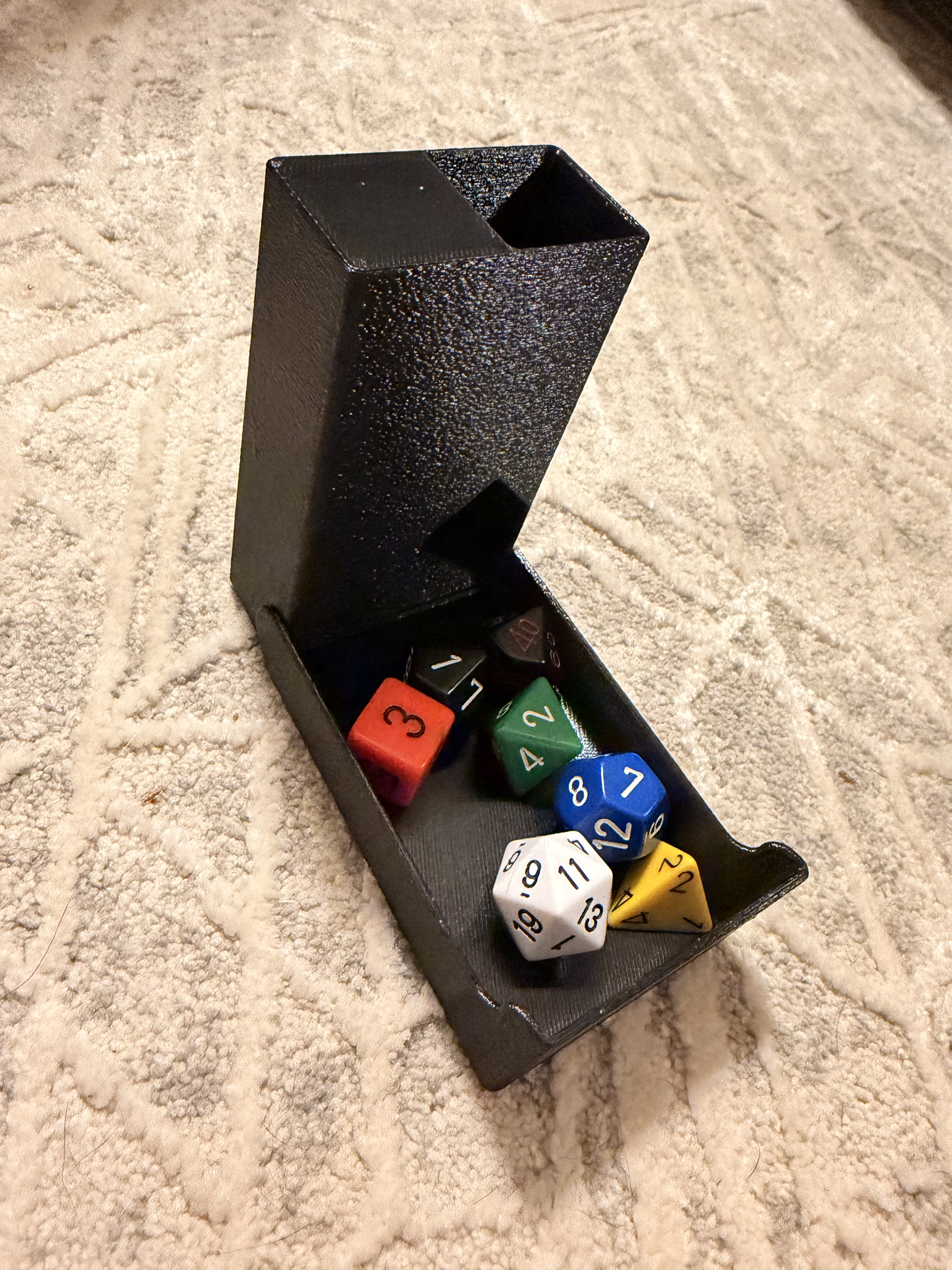 Portable Folding Dice Tower (FS+HQ+Customizable)