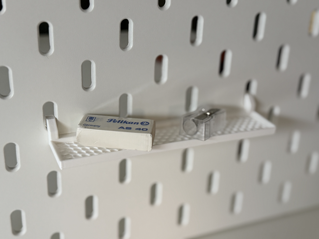 IKEA SKADIS Shelf with Honeycomb Pattern