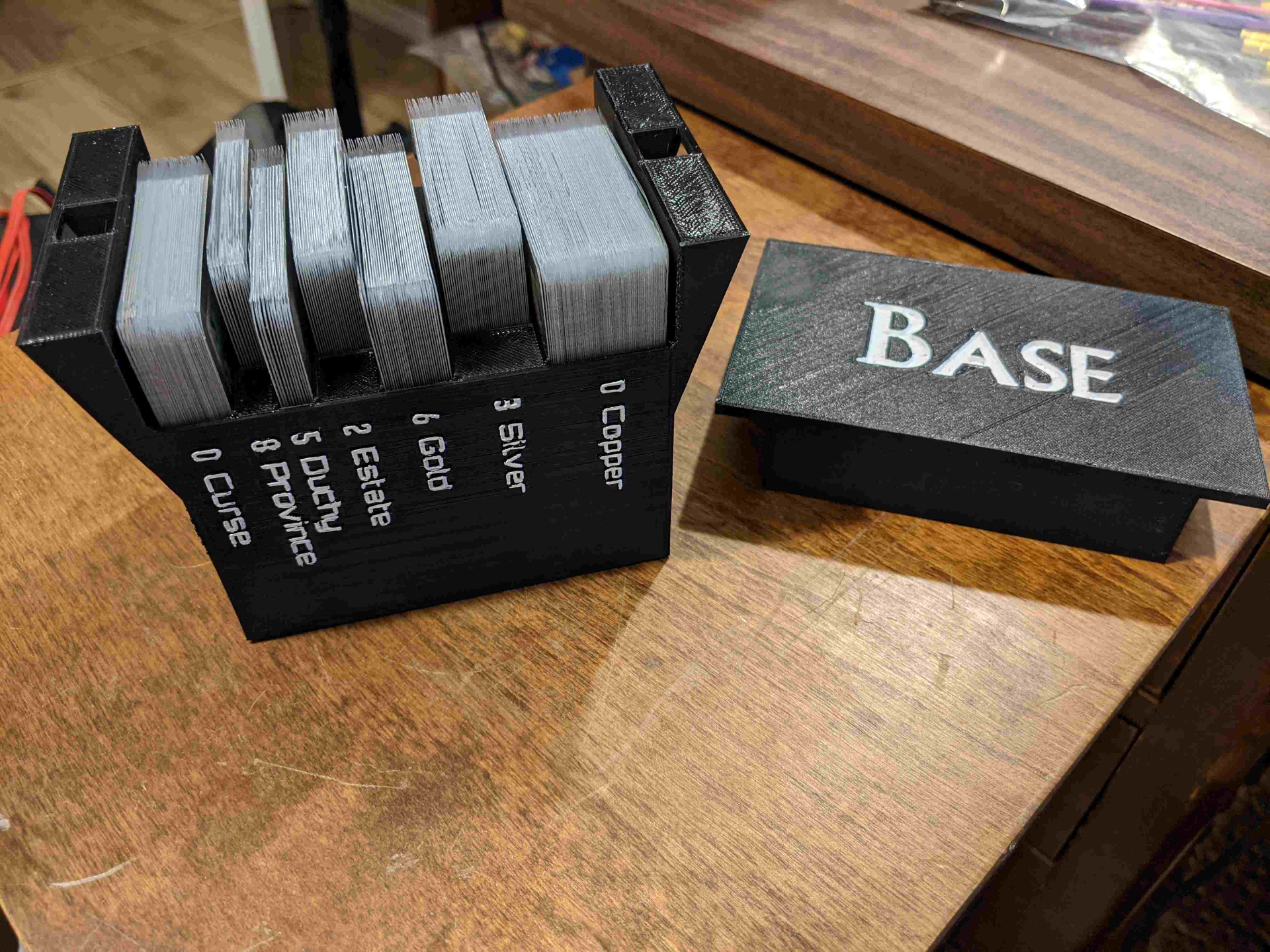 Customizable Box for Deck-Building Card Games