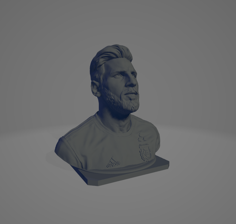 Estatua de Messi
