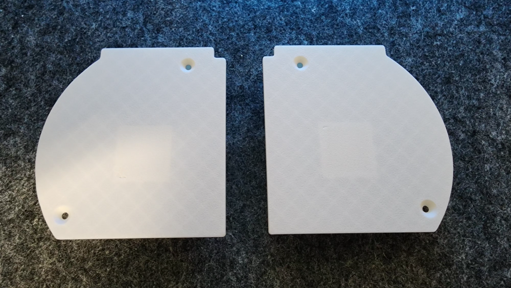 Roller blind end cap replacement