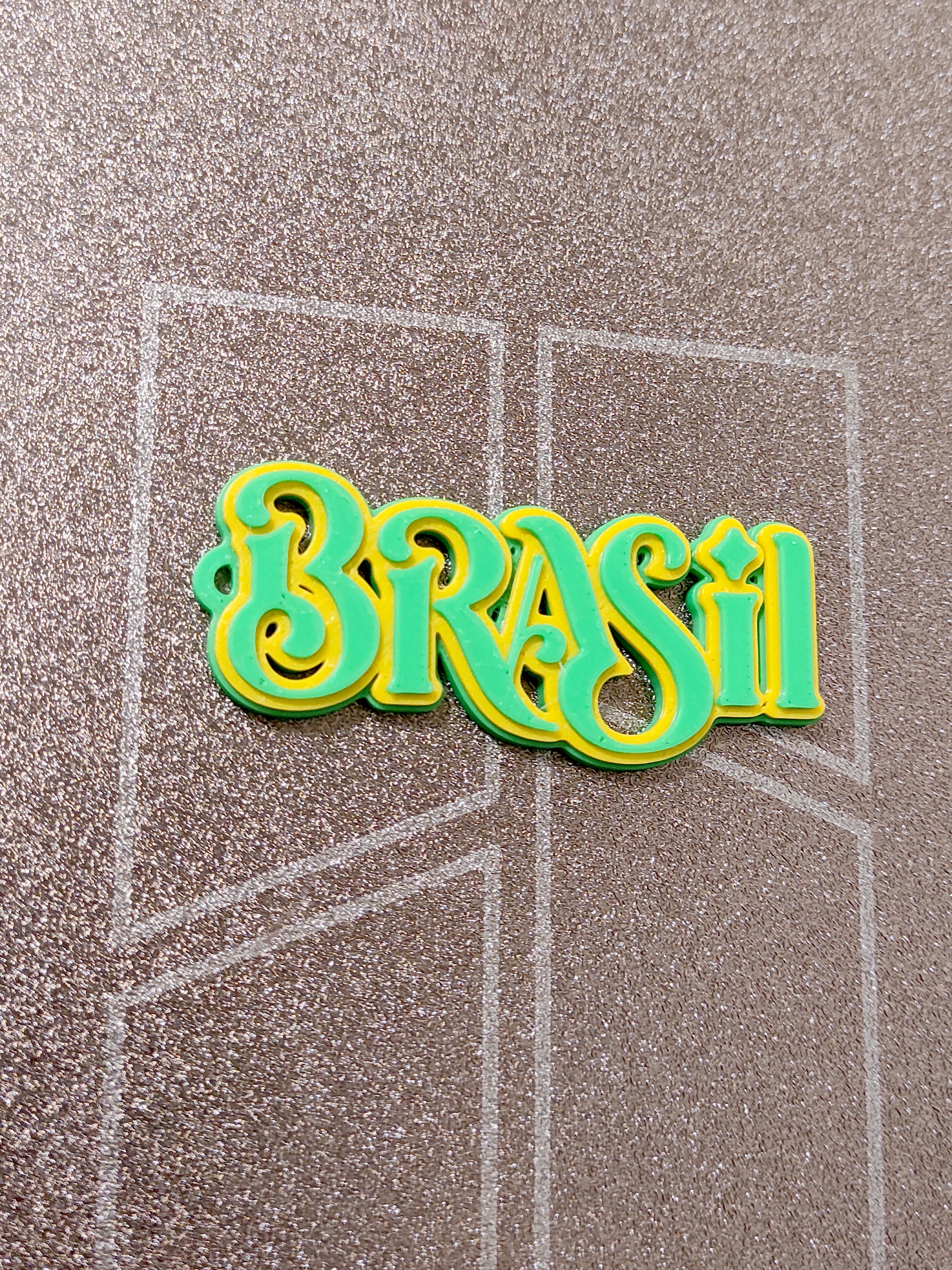 Brasil Keychain