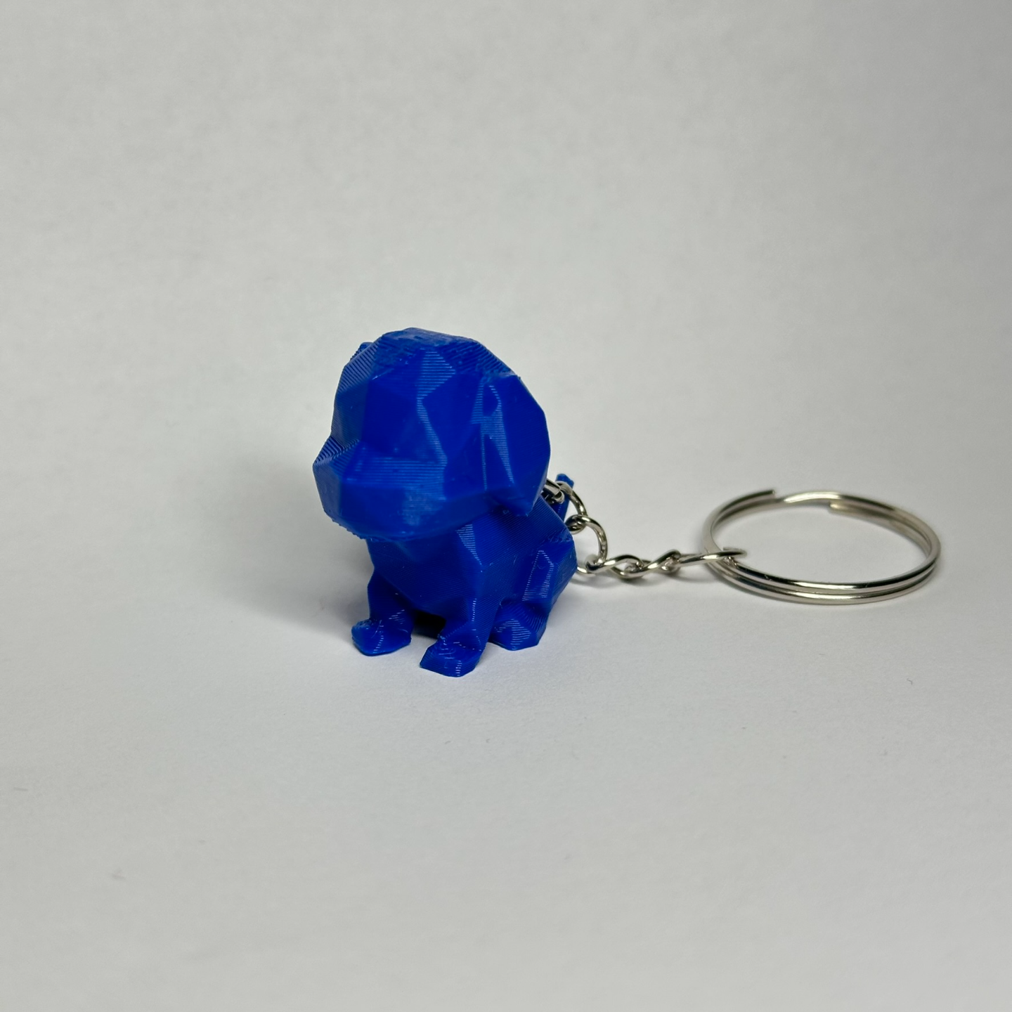 Low Poly Puppy keychain