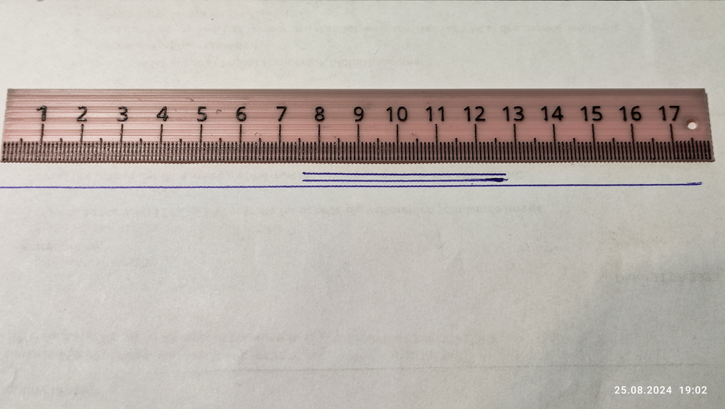 Metric ruler 18cm