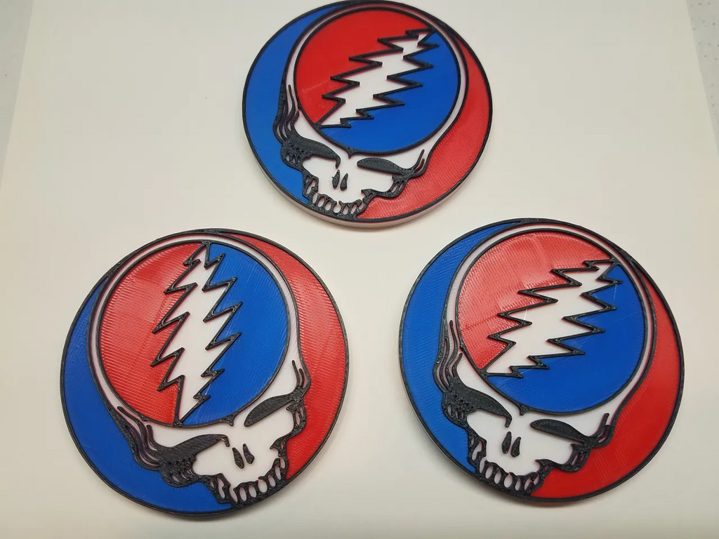 Grateful Dead Magnet - Steal Your Face - No AMS