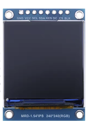 esp32 30-pin rig for 1,4 inch lcd and encoder