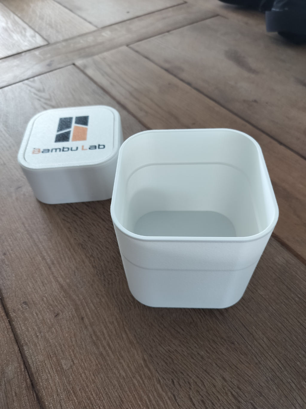 Easy print design bin