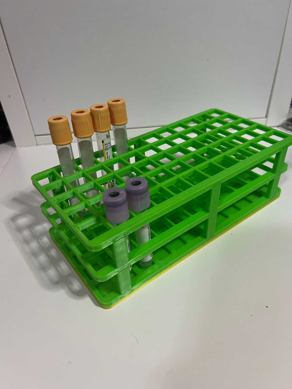 Test tubes holder (with Dr. name)