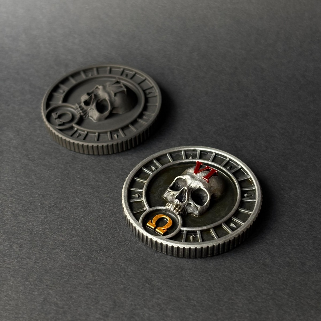 Skull token (40mm)