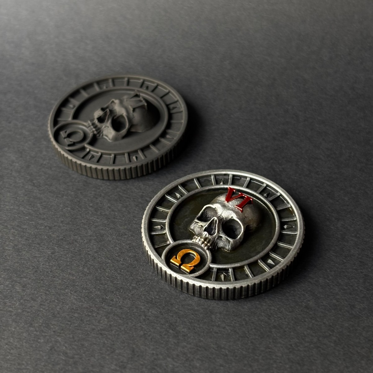 Skull token (40mm)