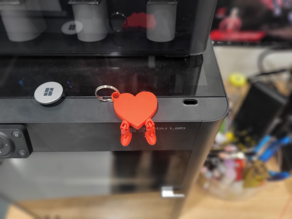 Heart Keychain Buddy