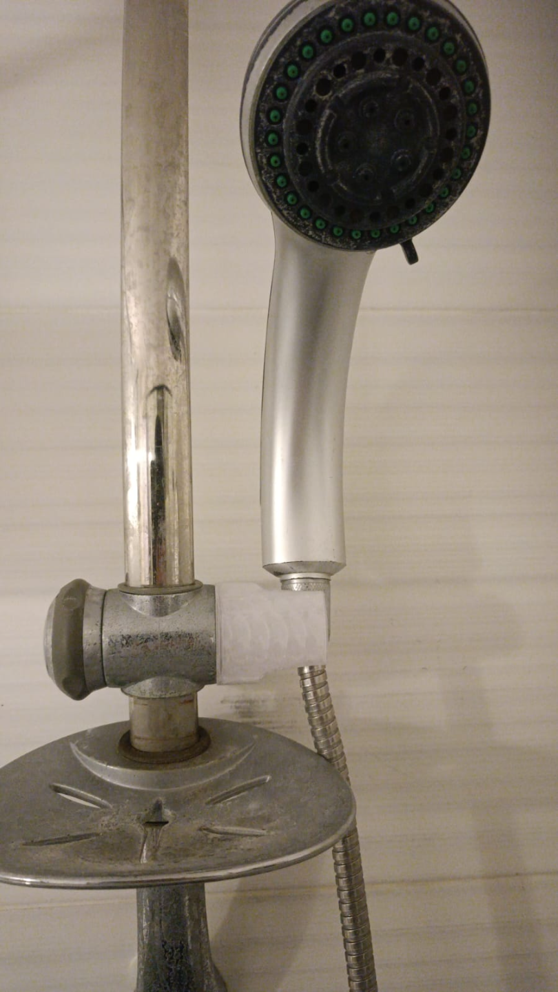 Shower faucet holder