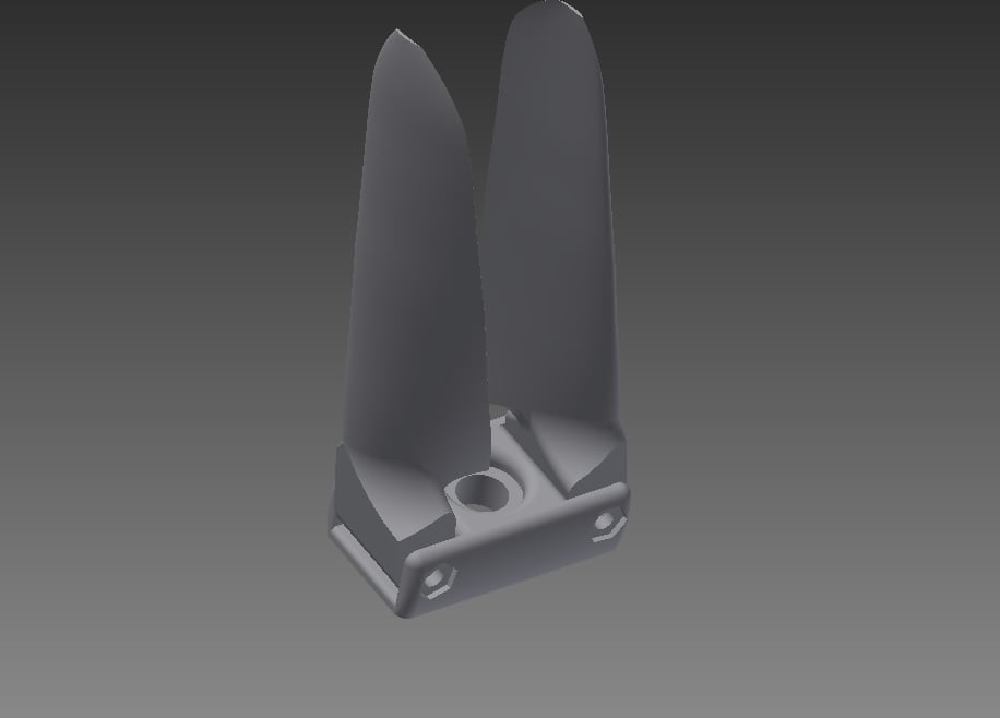 24 CM Folding rc plane propeller