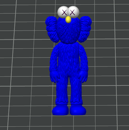Kaws BFF Companion Keychain