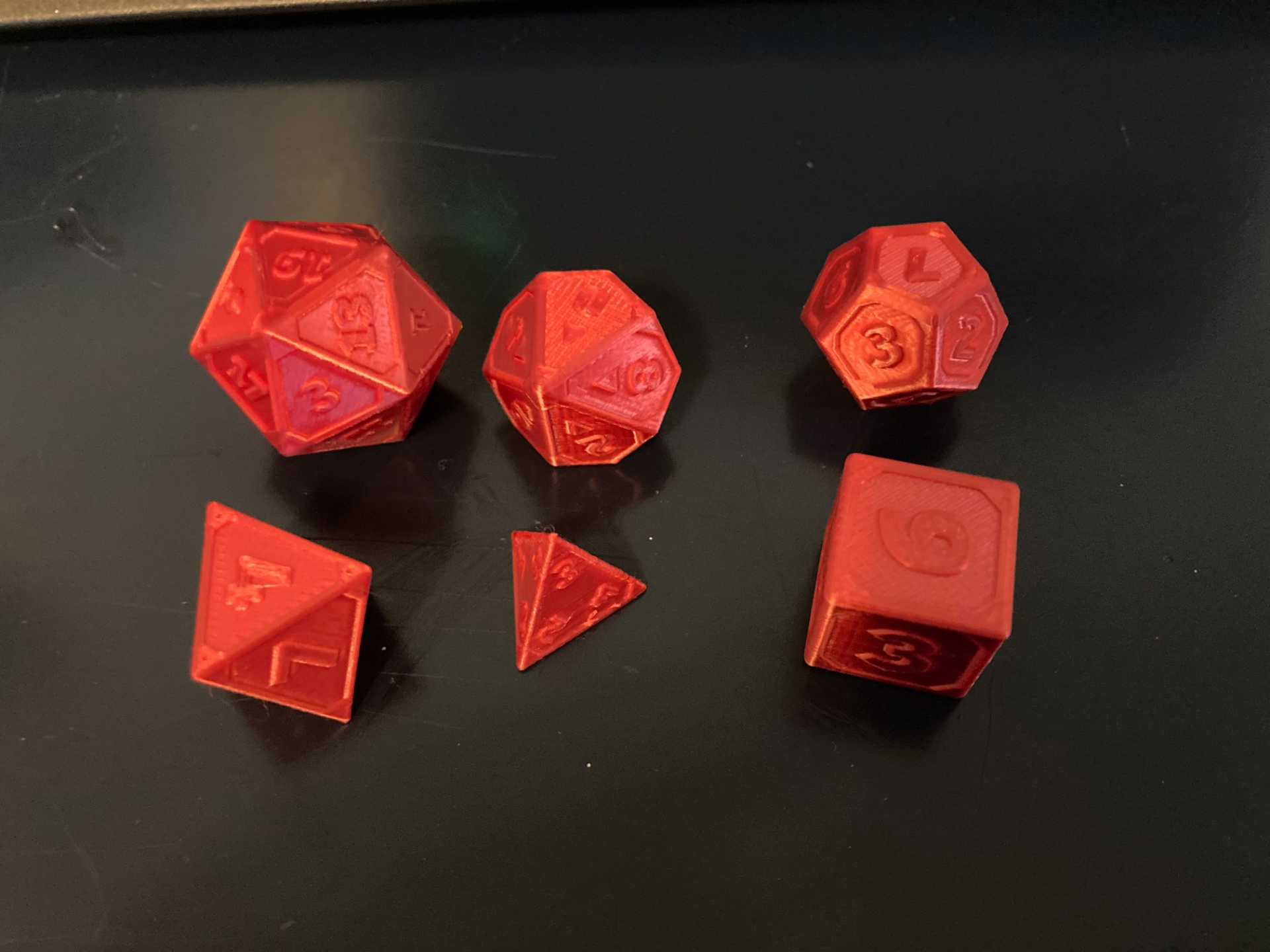 Dungeons and Dragons Dice
