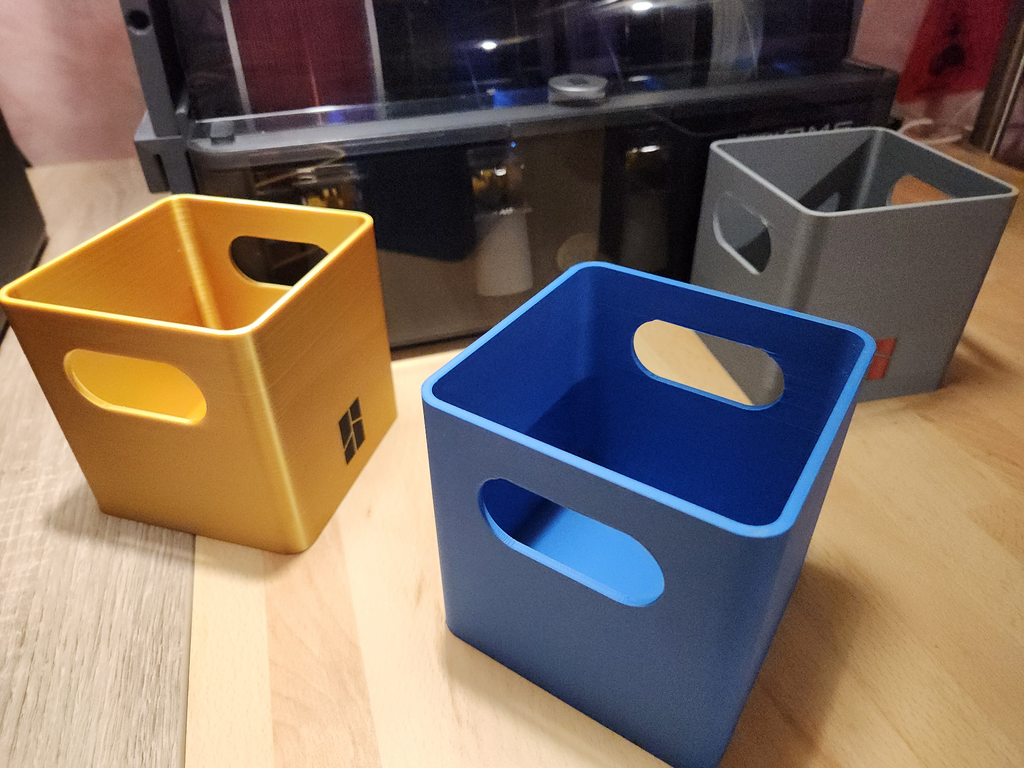 3D printer desk Organizer bin / Garbage Bin