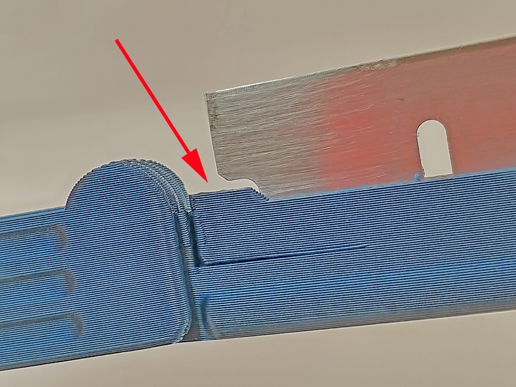 Folding Razor Blade Holder (print-in-place)