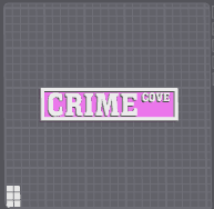 Bookshelf Sign – Crime Cove – Street Sign