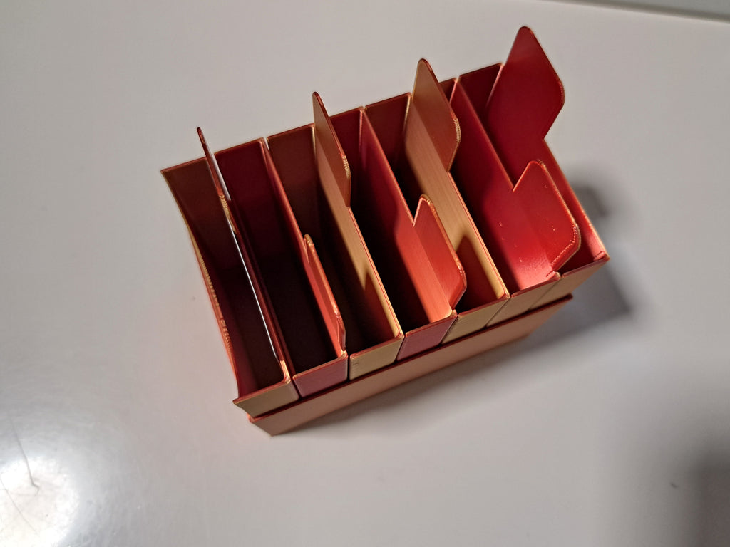 7 slot box organiser