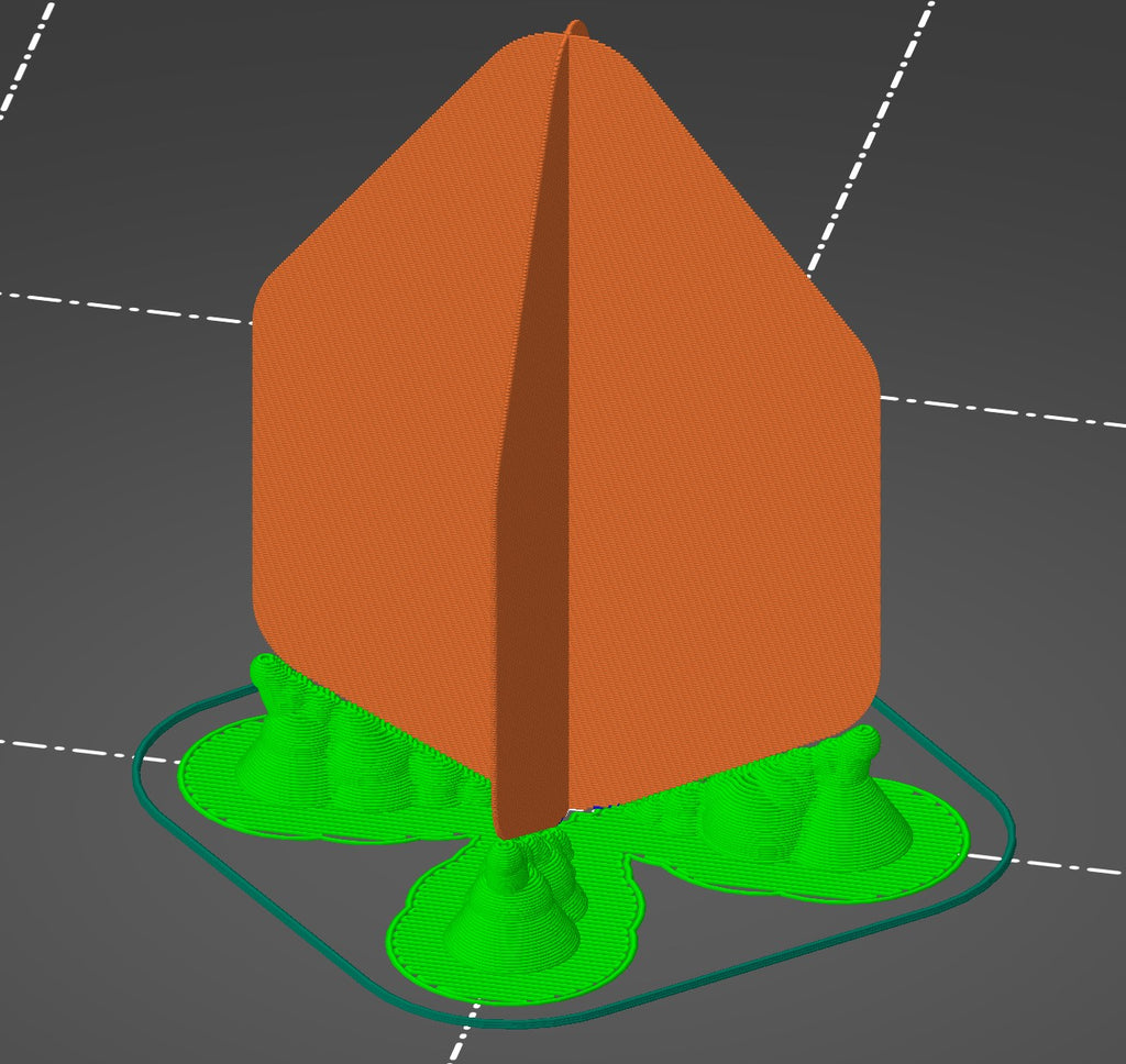 Dart flights for 0,4 mm nozzle