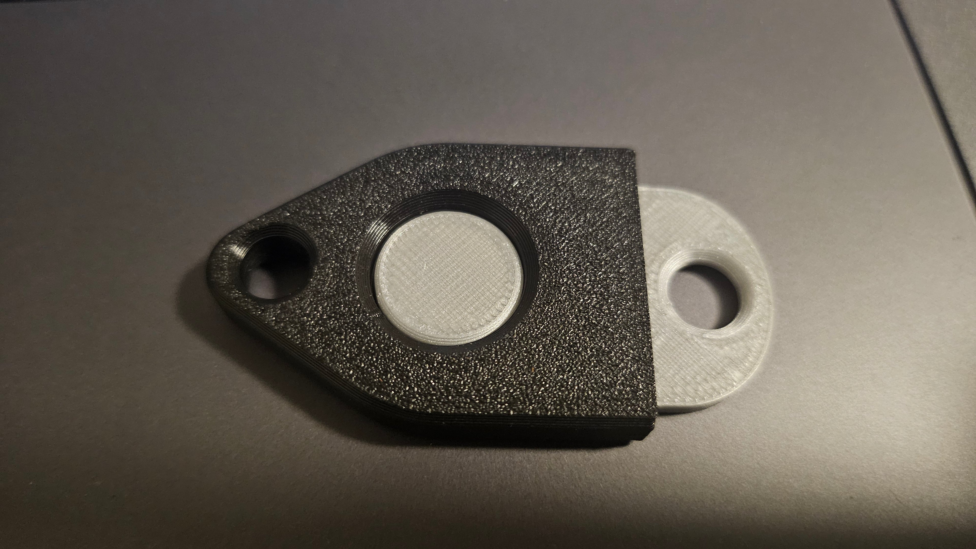 Quick release buckle designed for 3D printing