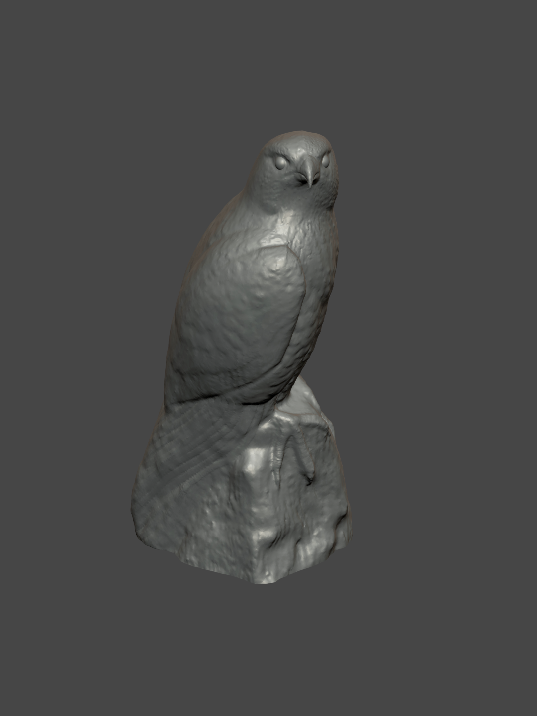 Falcon statue