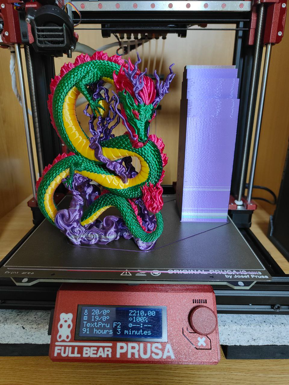 LCD Cover Prusa Bear