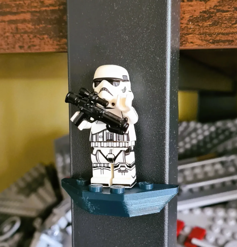 Magnetic Brick Legos Shelf