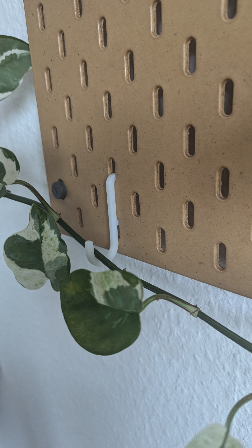 Ikea SKADIS compatible Hook