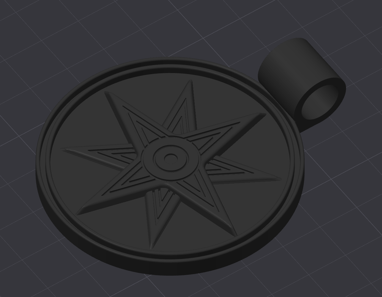 Star of Inanna/Ishtar Pendant