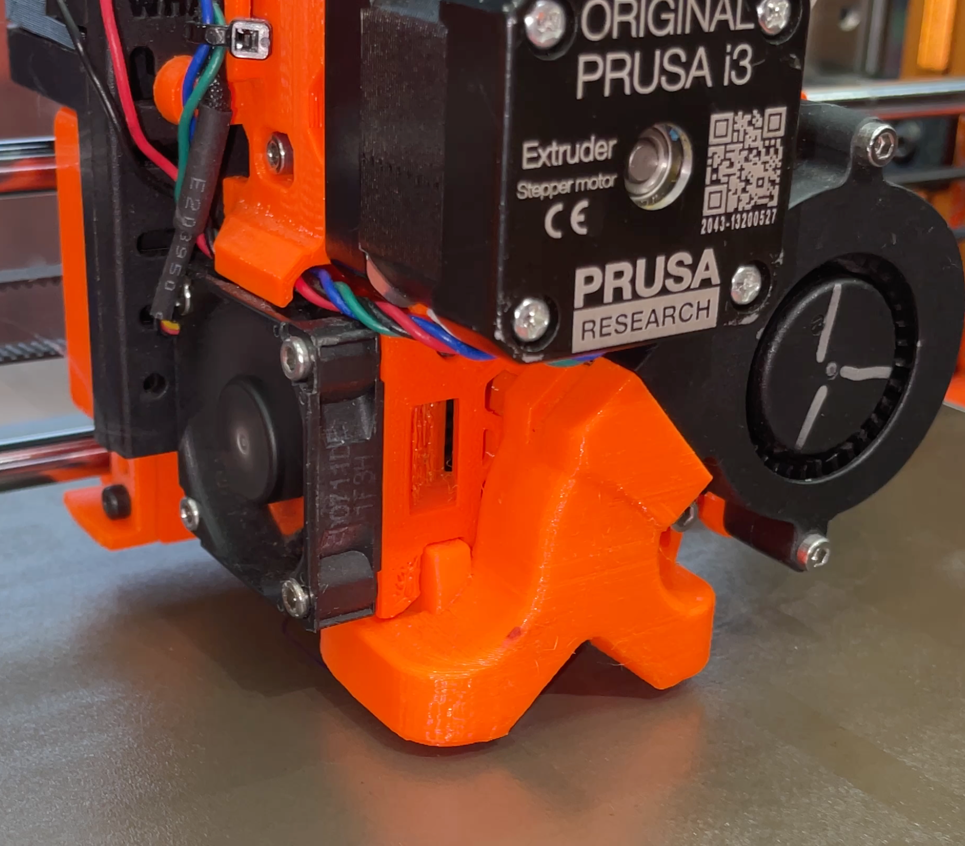 Delta-P duct for MK3S(+)