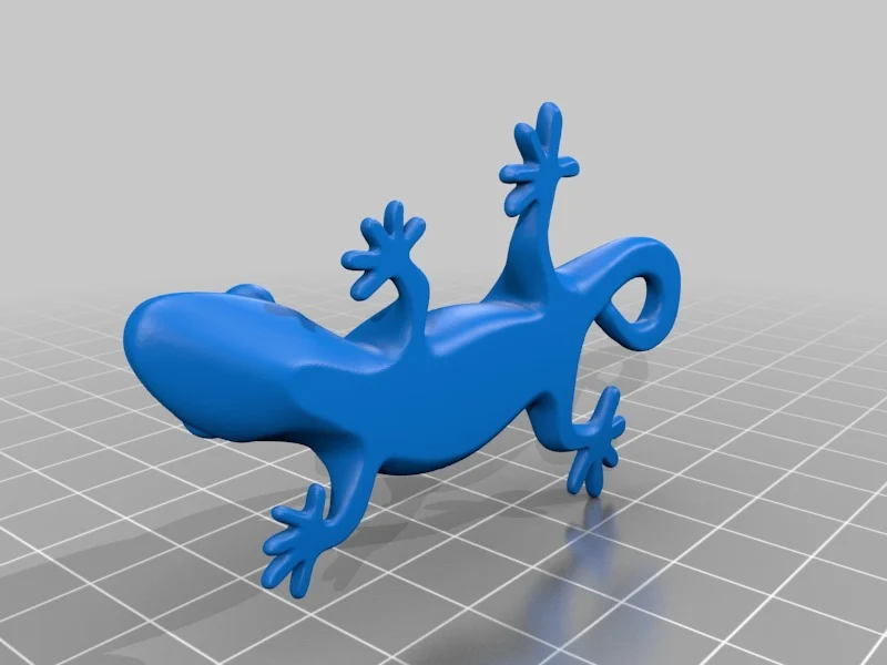 Gecko Keychain