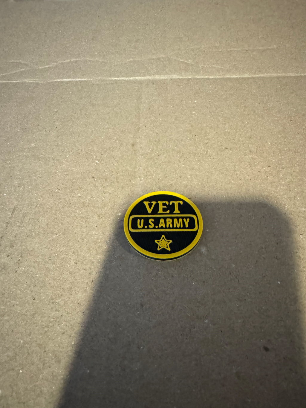 Army Veteran Thank You Coin