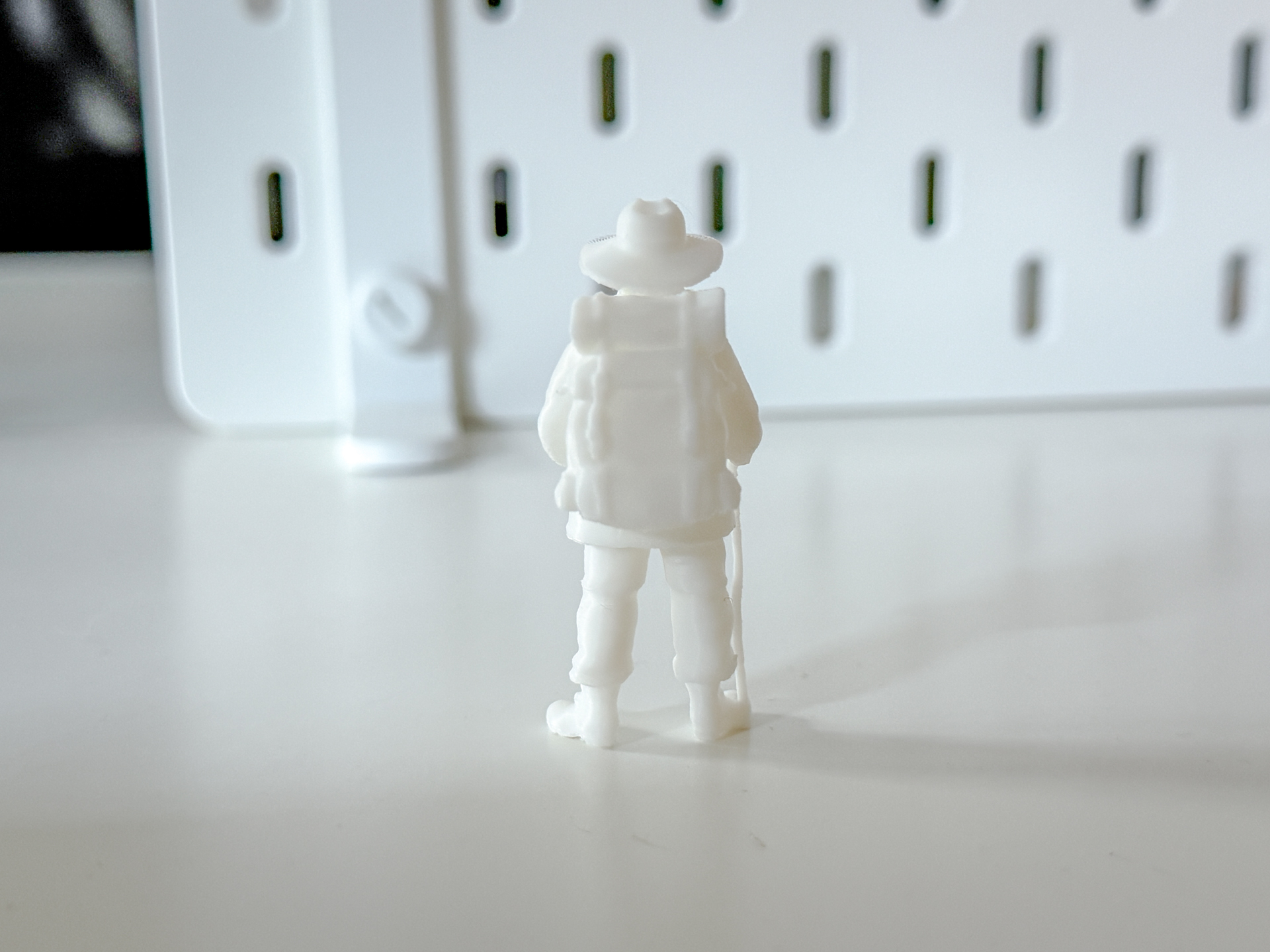 Miniature Explorer/Old Man for your Diorama