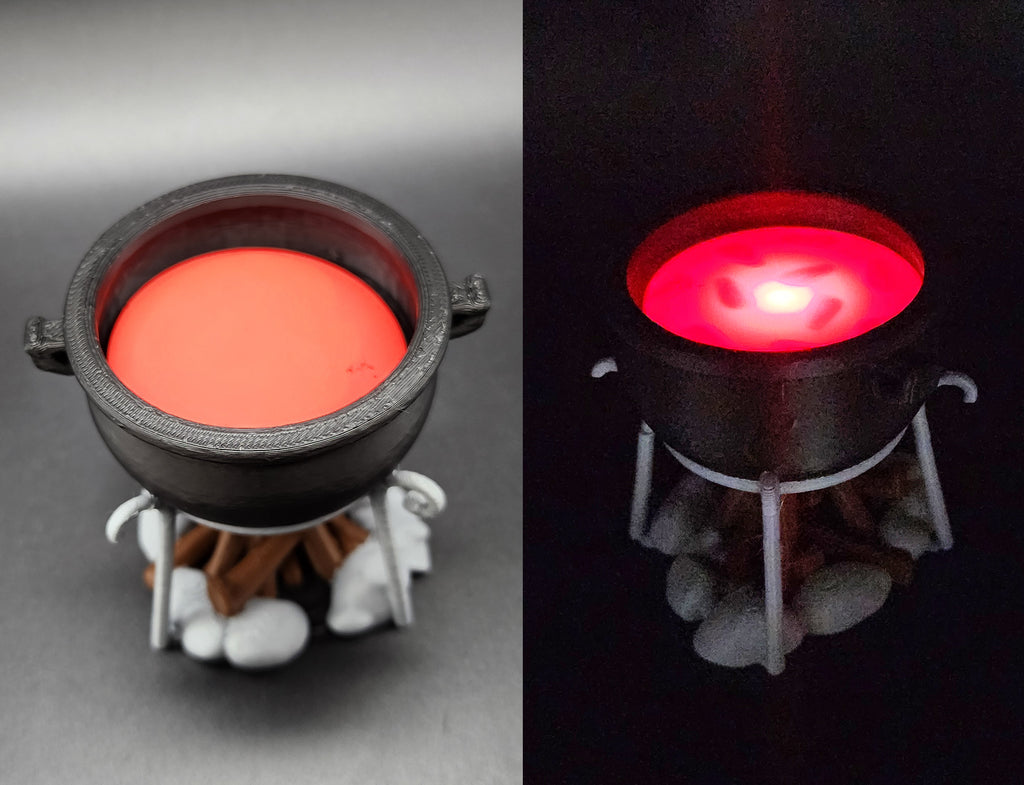 Cursed Cauldron Tealight Holder AMS