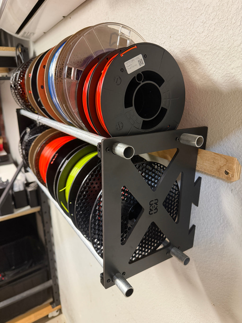 RepRack 2: Open Source Spool & SHELF System!