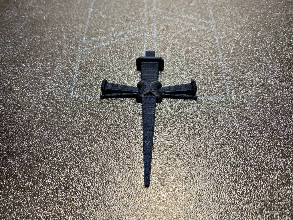 Nail Cross Charm