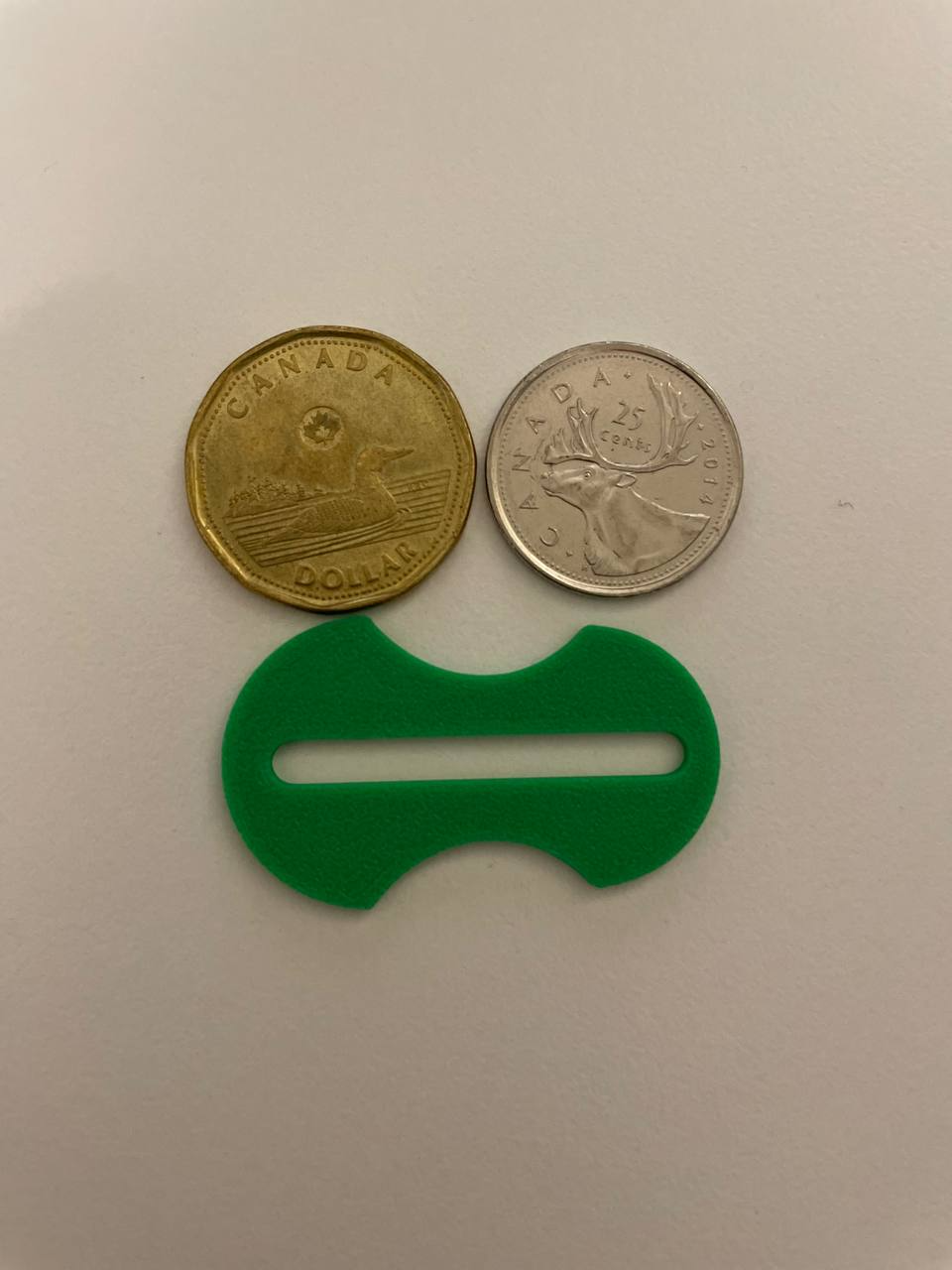 Dual-Sided Keyring Shopping Cart Token (Canadian)
