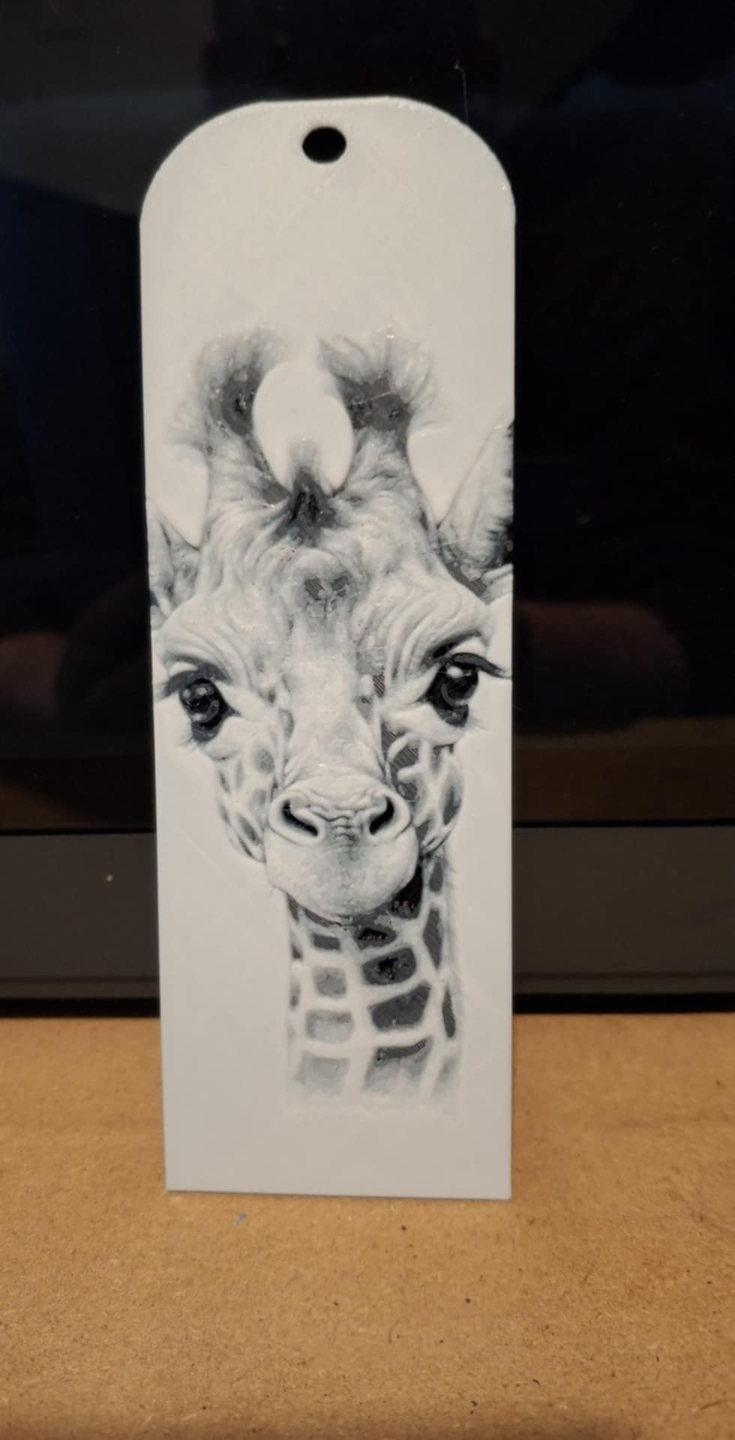 set 1 - Jungle animal bookmarks - greyscale