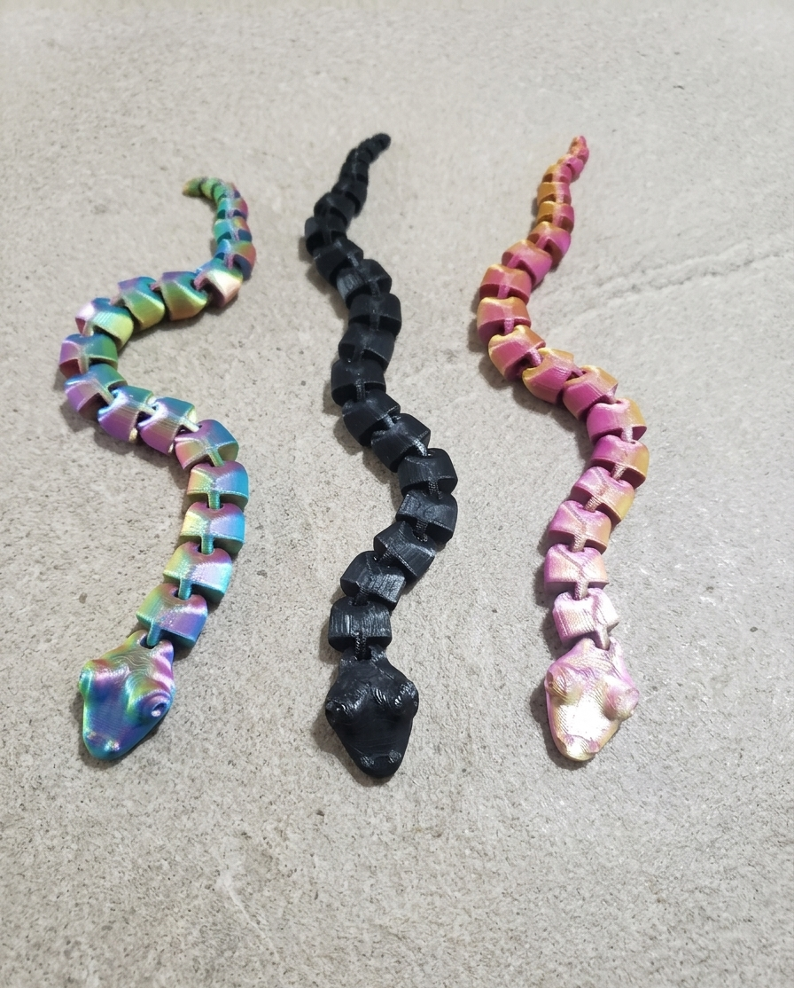 Serpente Articolato Flessibile - Fidget Toy