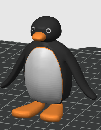 Pingu Colourized for AMS