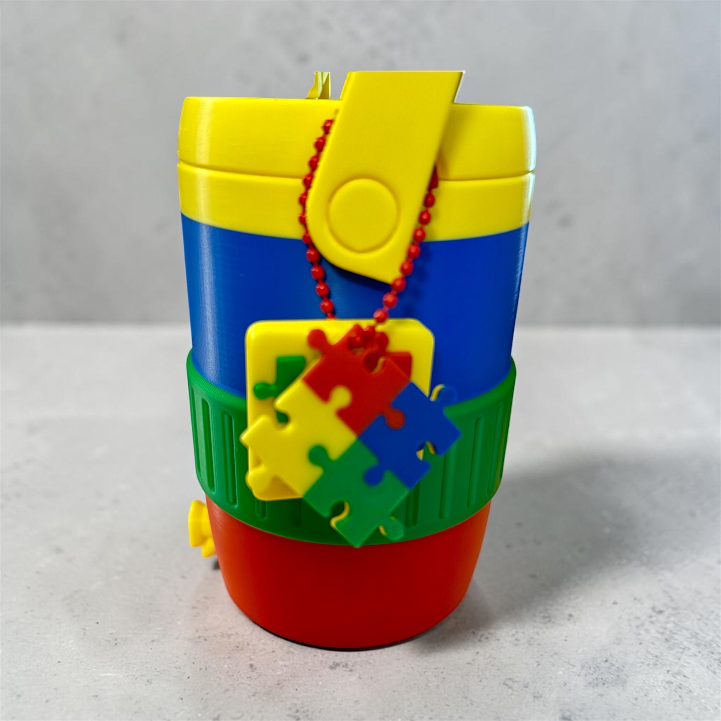 Autism Puzzle Keychain