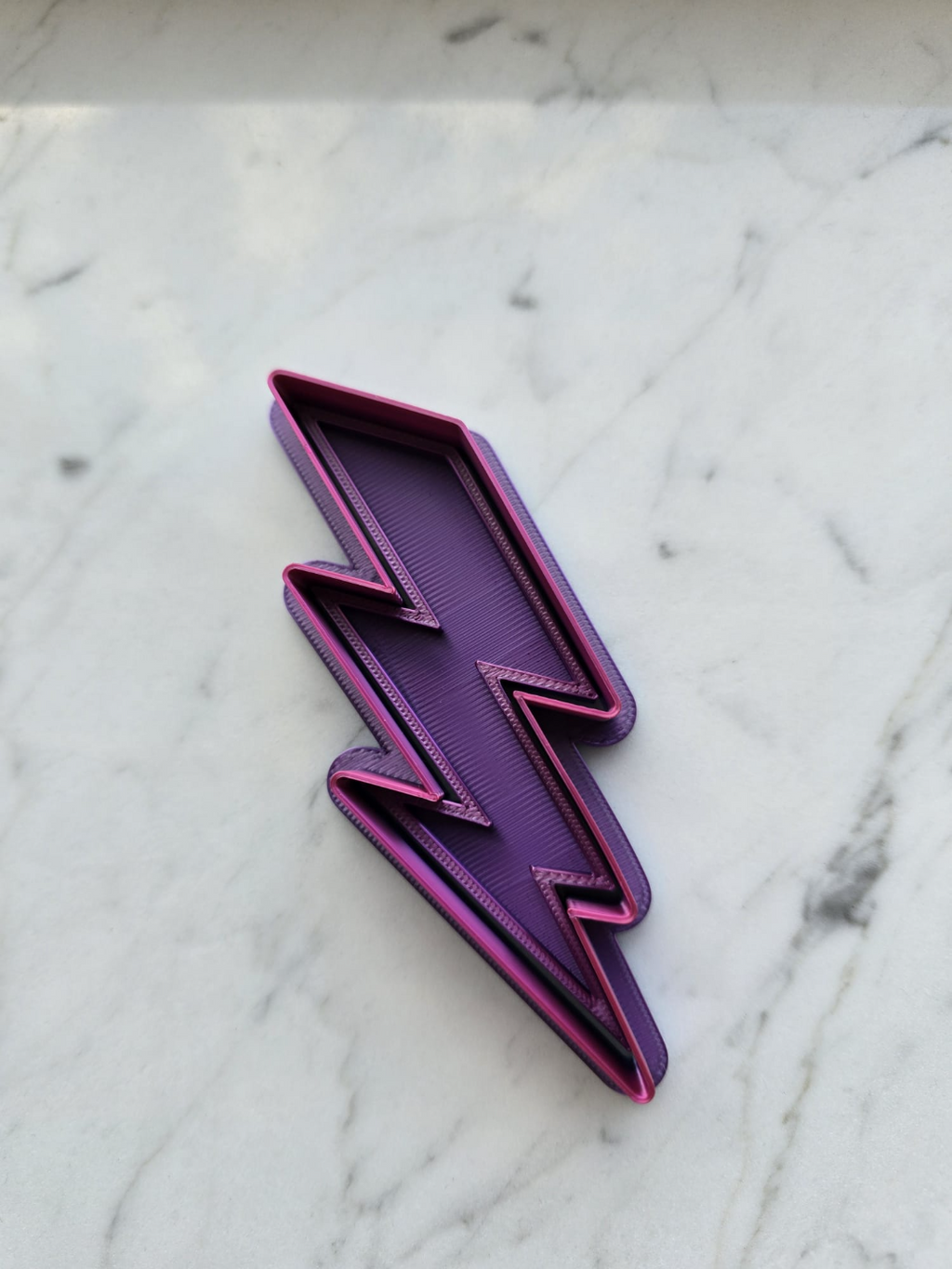 Lightning Strike Cookie Cutter Shape Playdoh Bolt