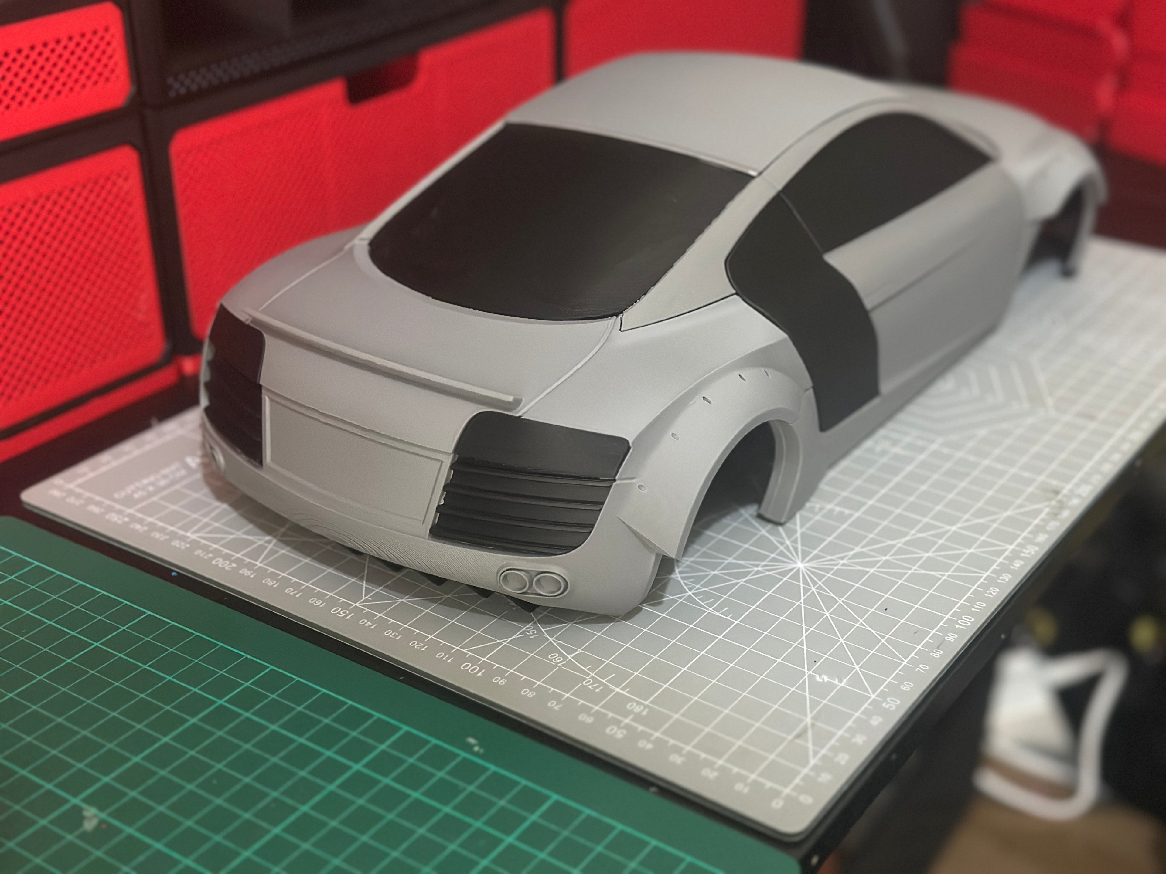 1/10 Audi R8 Liberty Walk RC Shell