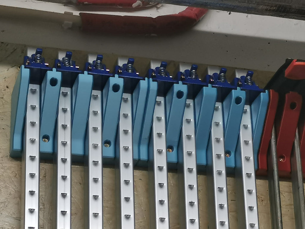 Bar Clamp Holder for Parallel Clamps or Pipe Clamp