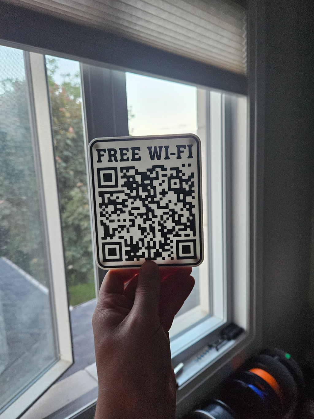 Free WiFi Rickroll QR Code
